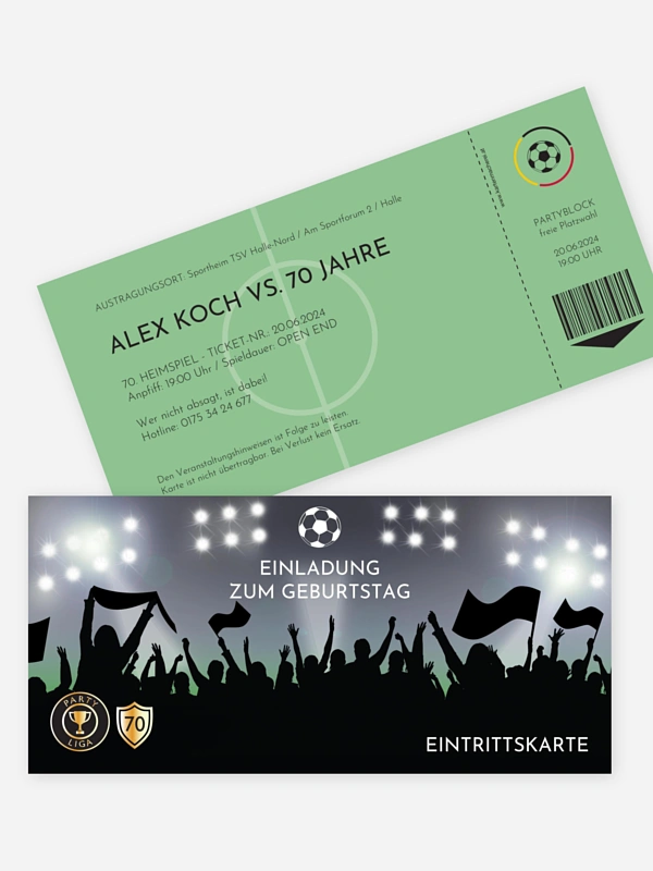 Fußballticket