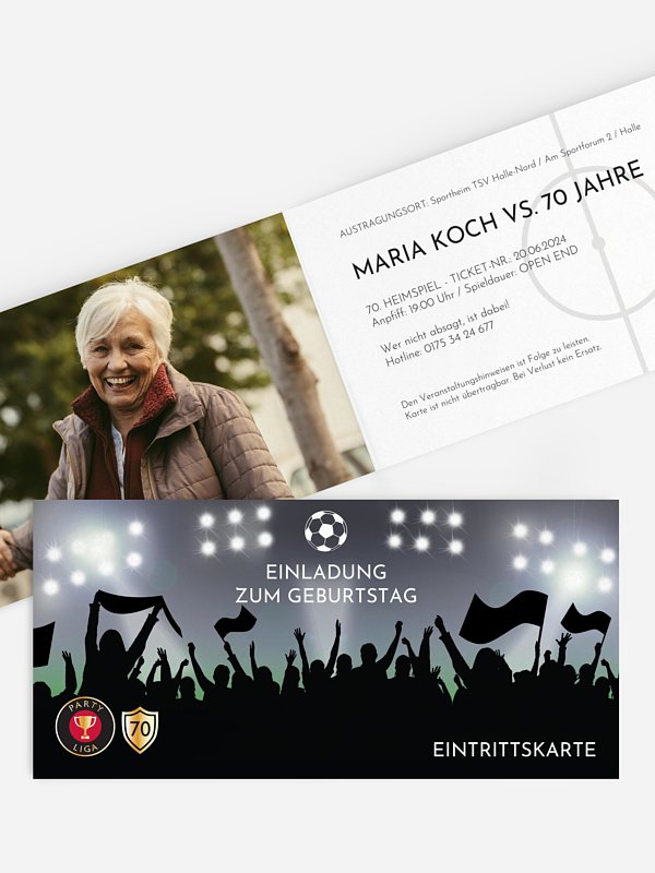 Fußballticket