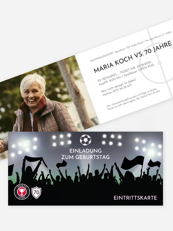 Fußballticket