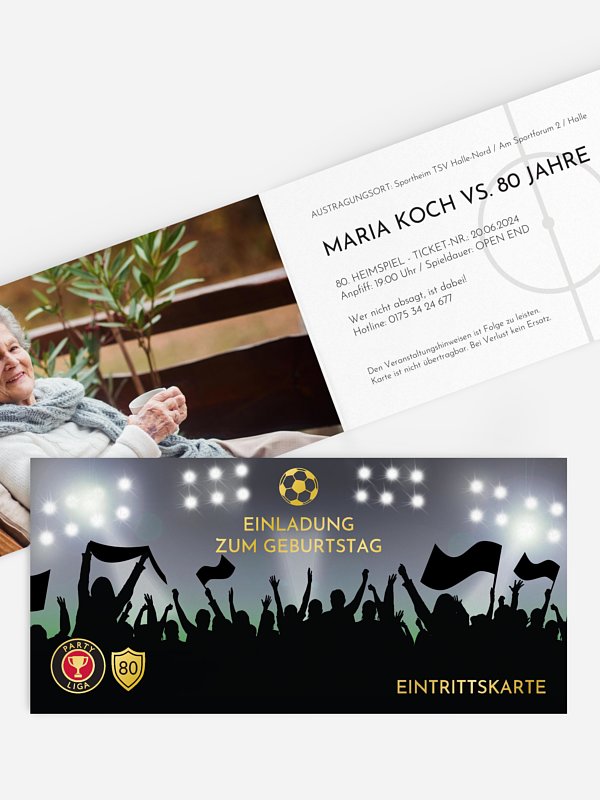 Fußballticket