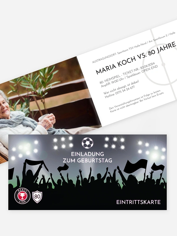Fußballticket