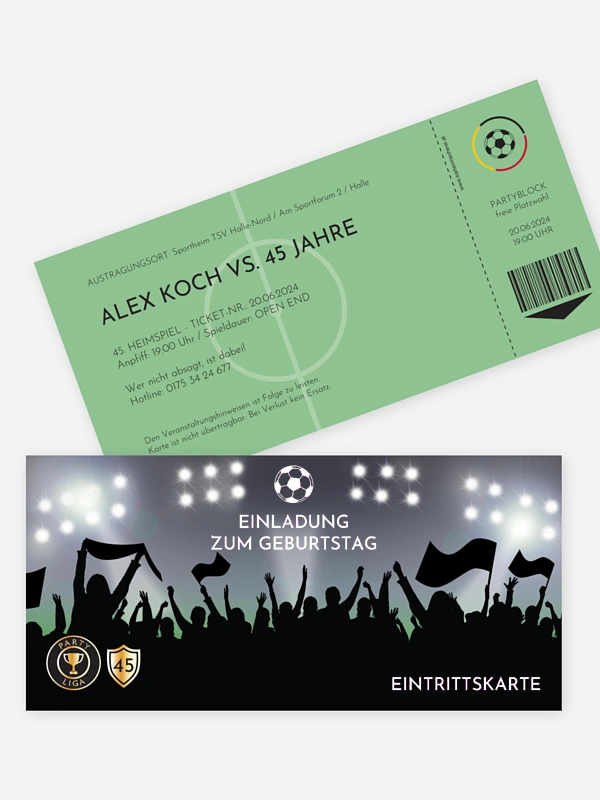 Fußballticket