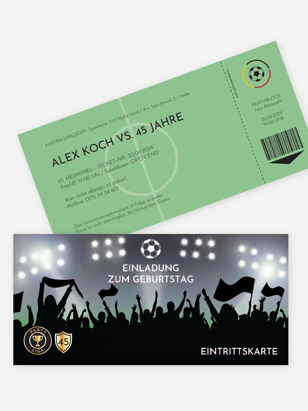 Fußballticket