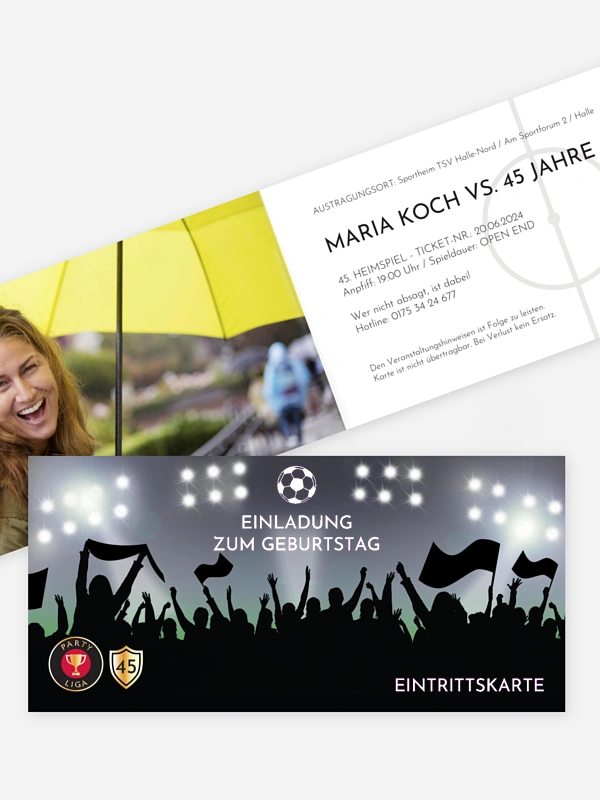 Fußballticket