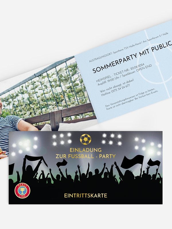 Fußballticket