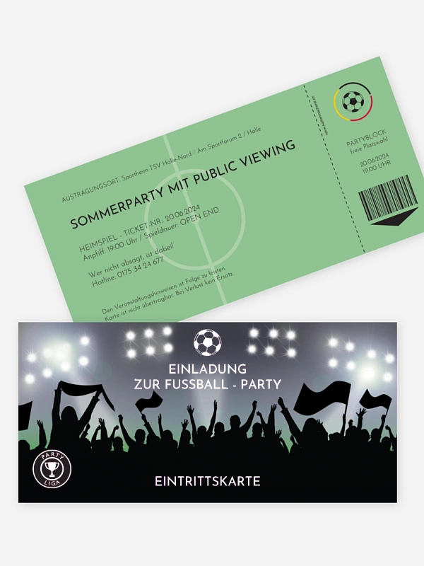 Fußballticket