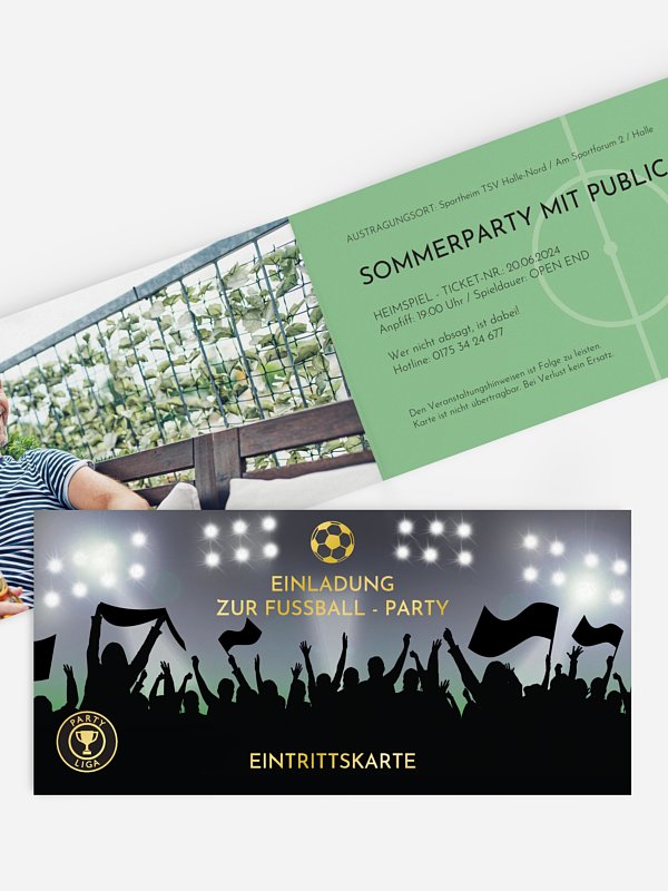 Fußballticket