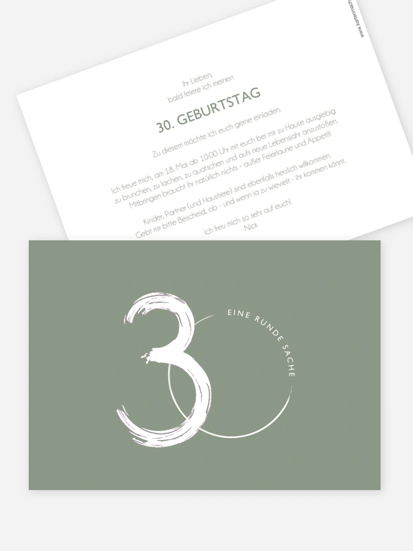 Runde Feier