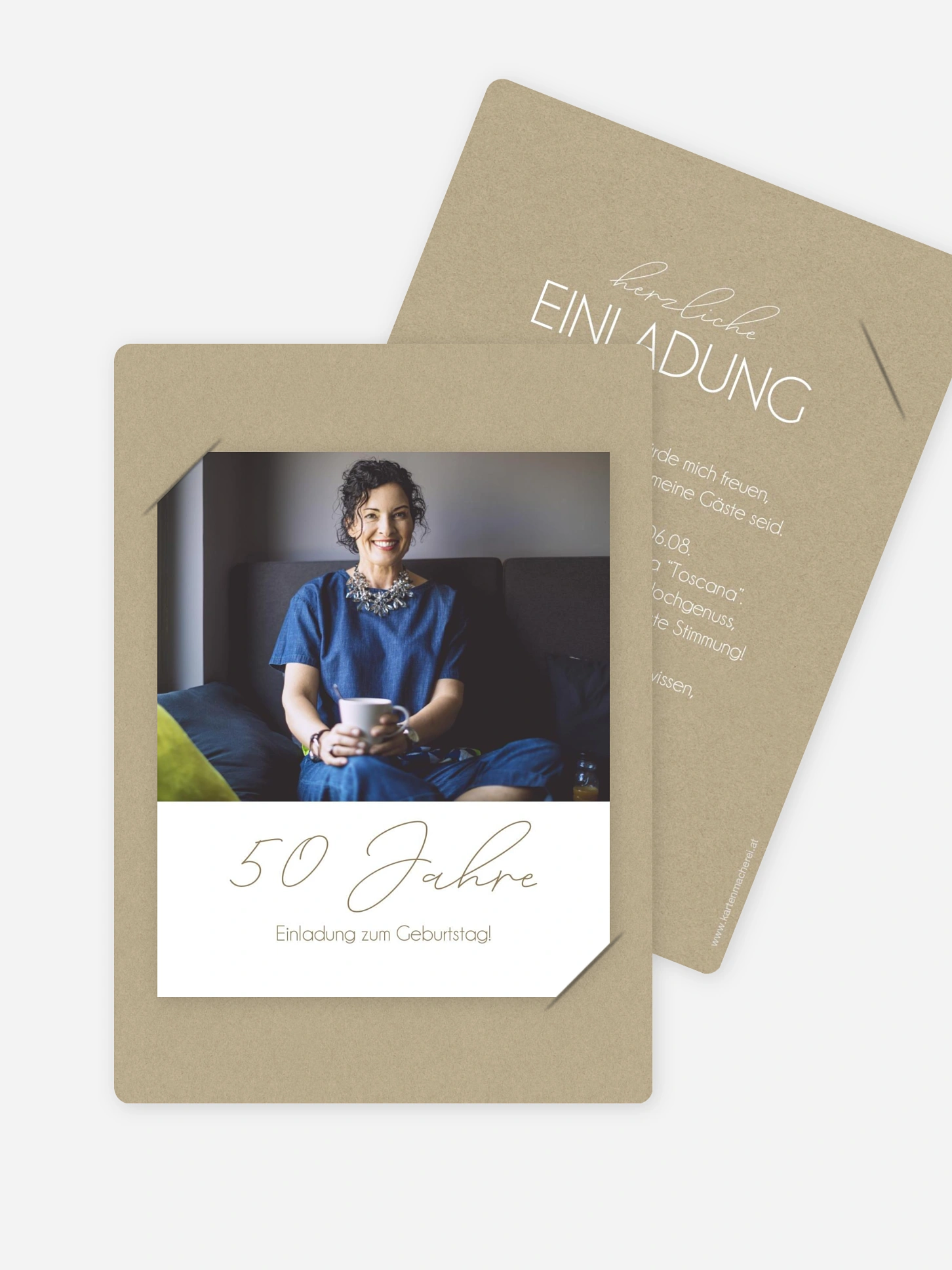 Einladung 50. Geburtstag Klarheit