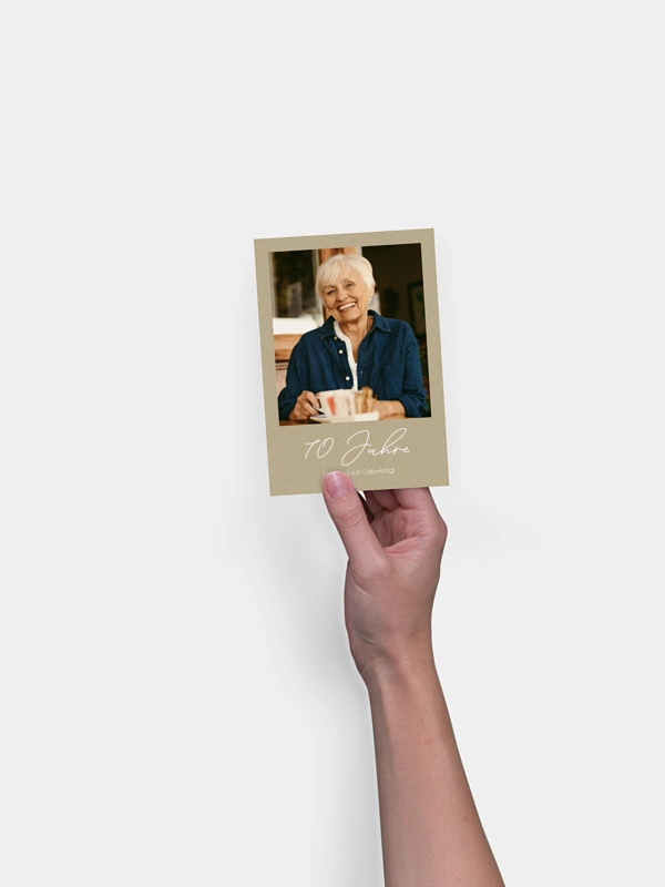 Einladung 70. Geburtstag Klarheit