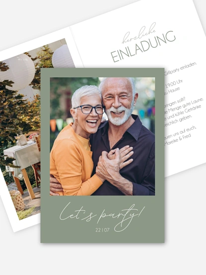 Partyeinladung Klarheit