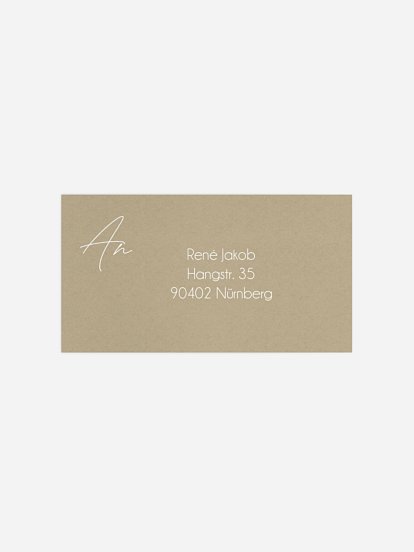 Empfängeraufkleber Party Klarheit