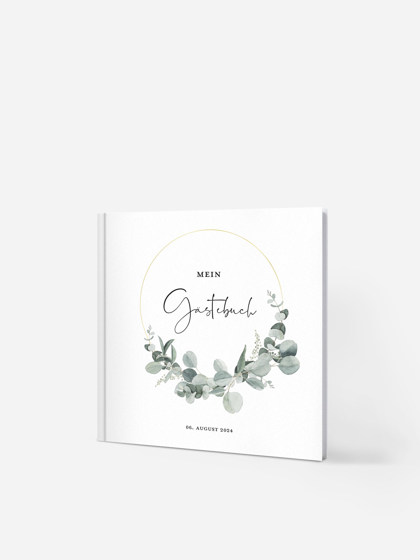 Gästebuch Geburtstag Eucalyptus Love