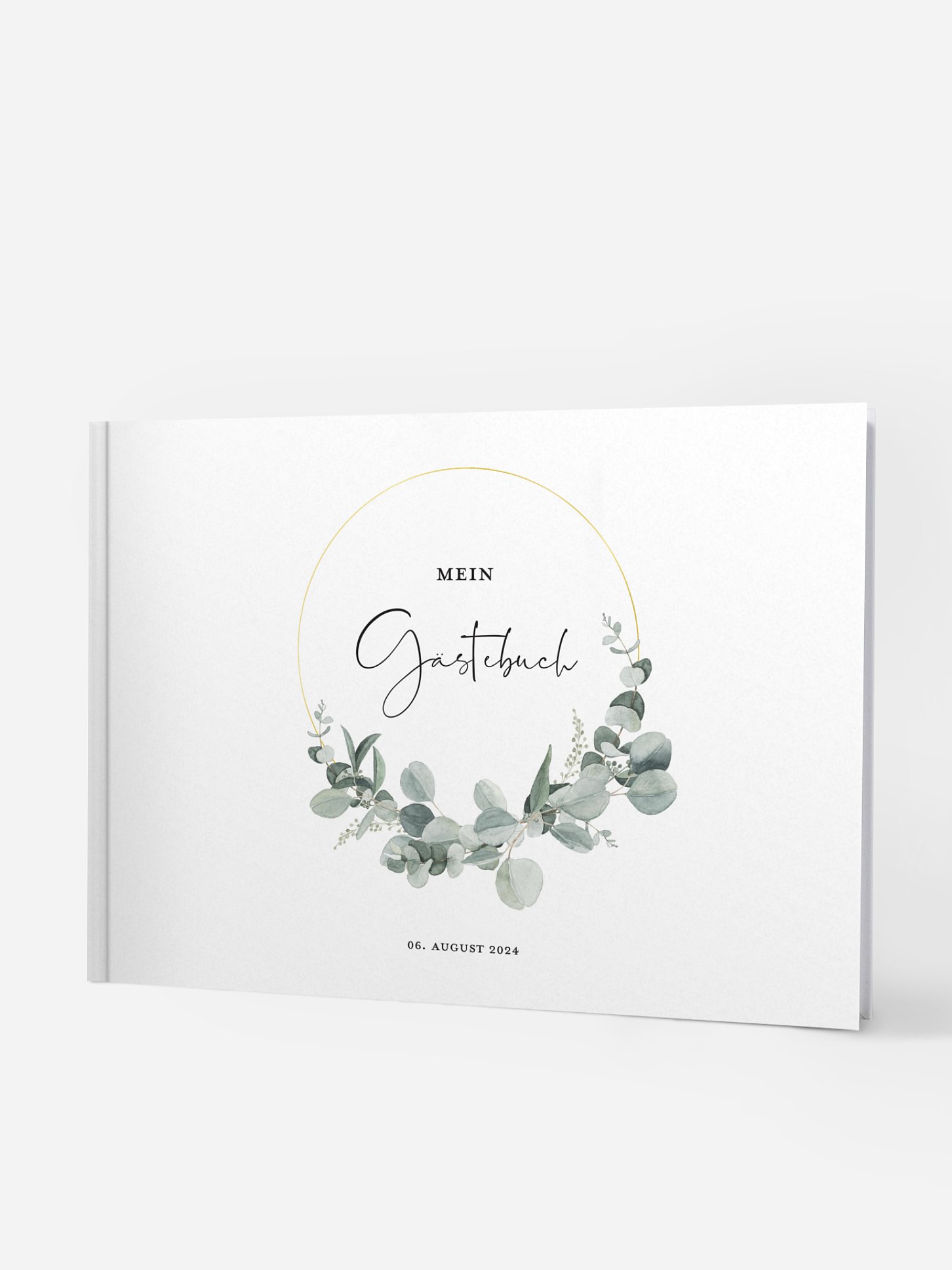 Gästebuch Geburtstag Eucalyptus Love