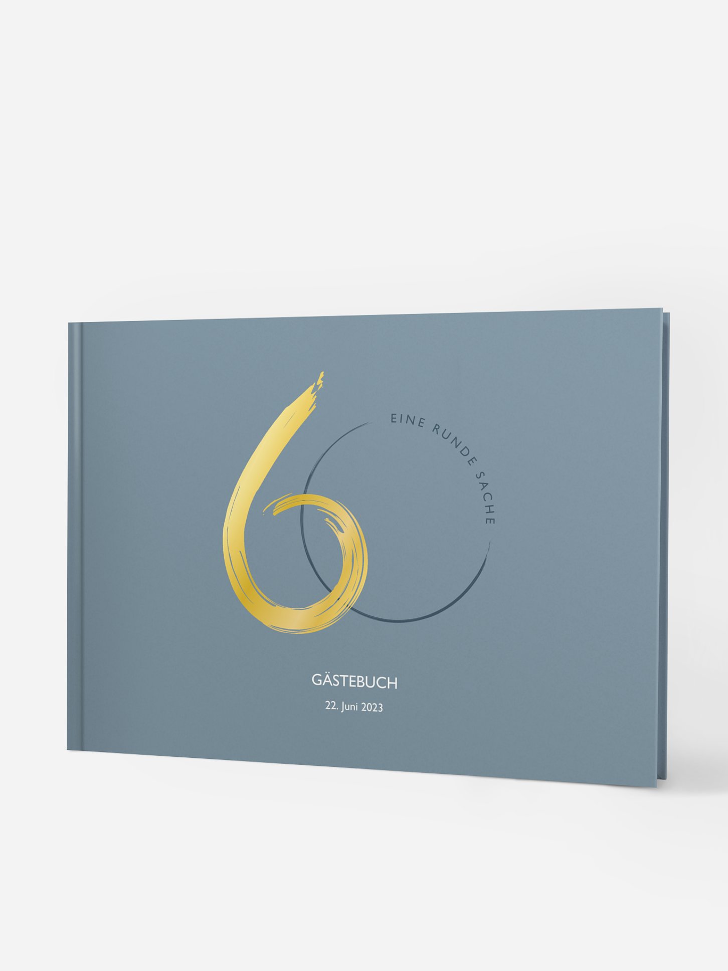 Gästebuch Geburtstag Runde Feier 60