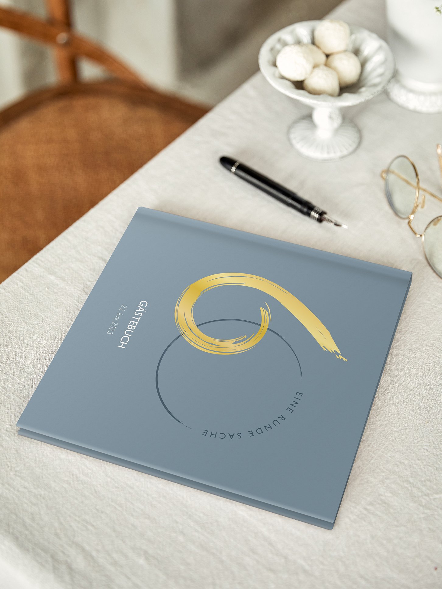 Gästebuch Geburtstag Runde Feier 60