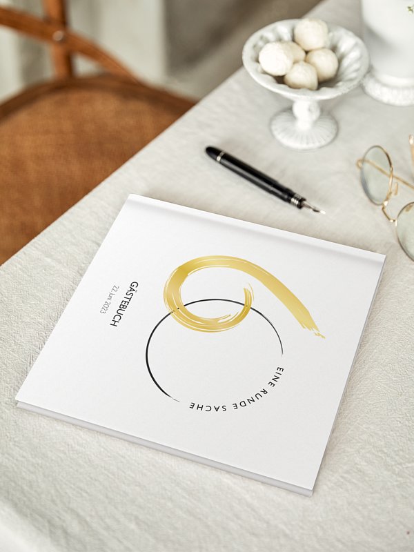 Gästebuch Geburtstag Runde Feier 60