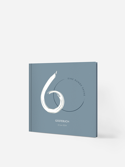 Gästebuch Geburtstag Runde Feier 60
