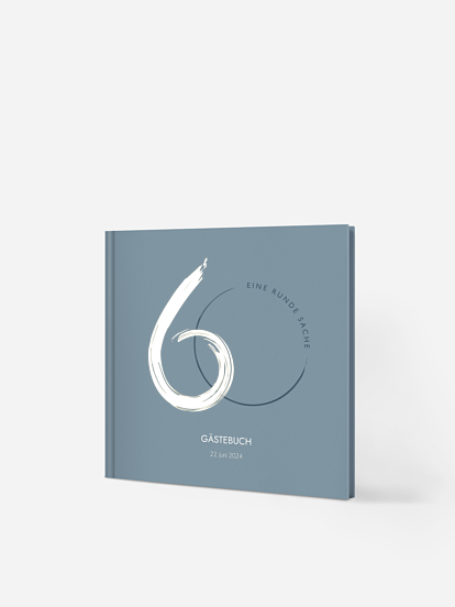Gästebuch Geburtstag Runde Feier 60