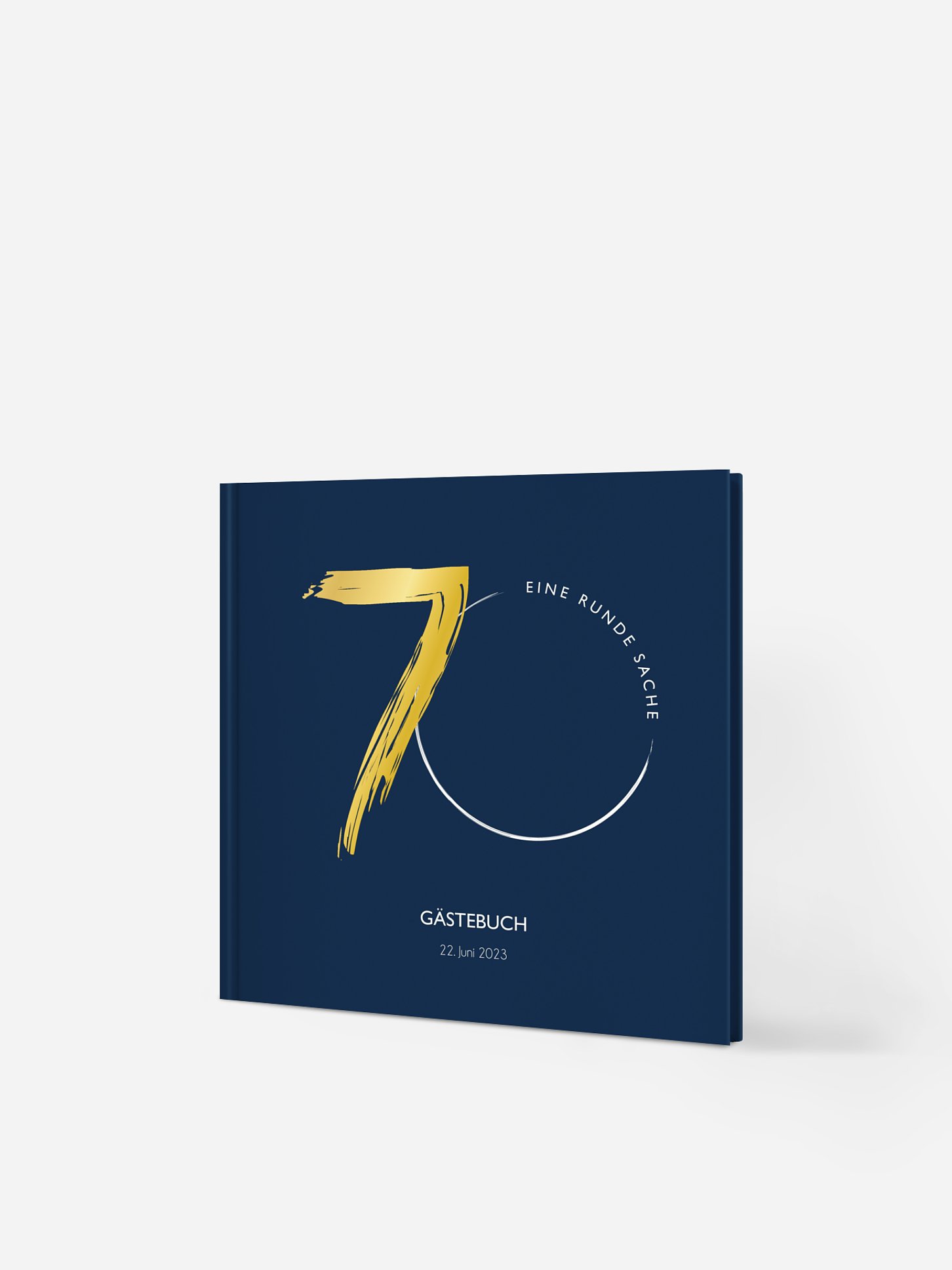 Gästebuch Geburtstag Runde Feier 70