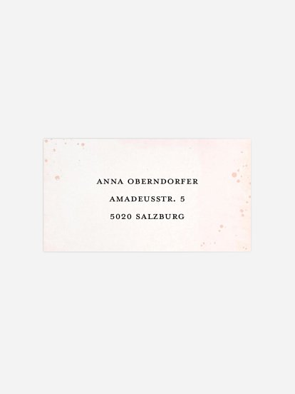 Empfängeraufkleber Geburtstag Birthday Sparkle