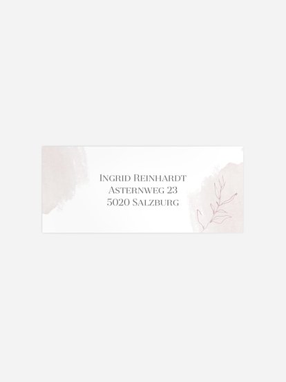 Absenderaufkleber Geburtstag Perfect Day