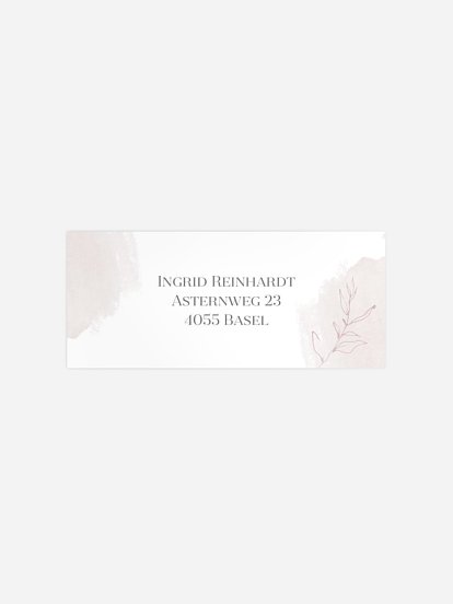 Absenderaufkleber Geburtstag Perfect Day