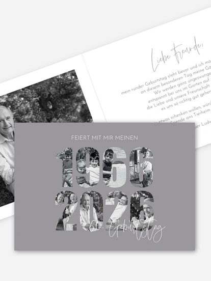 Einladung 60. Geburtstag Jahr