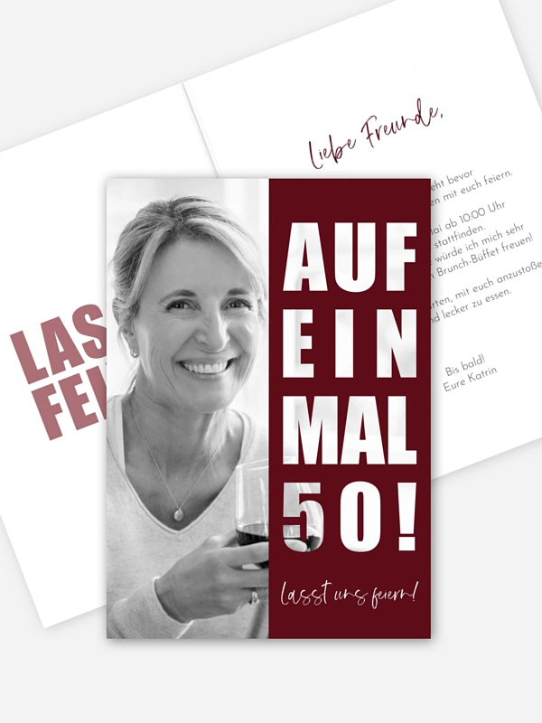 Auf einmal