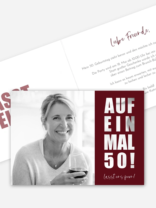 Auf einmal