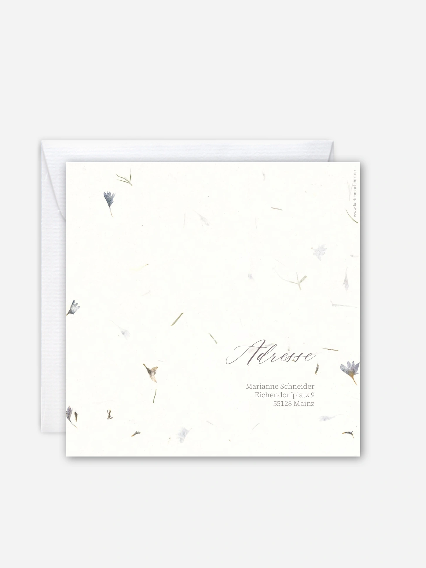 Einladung 70. Geburtstag Dried Flowers