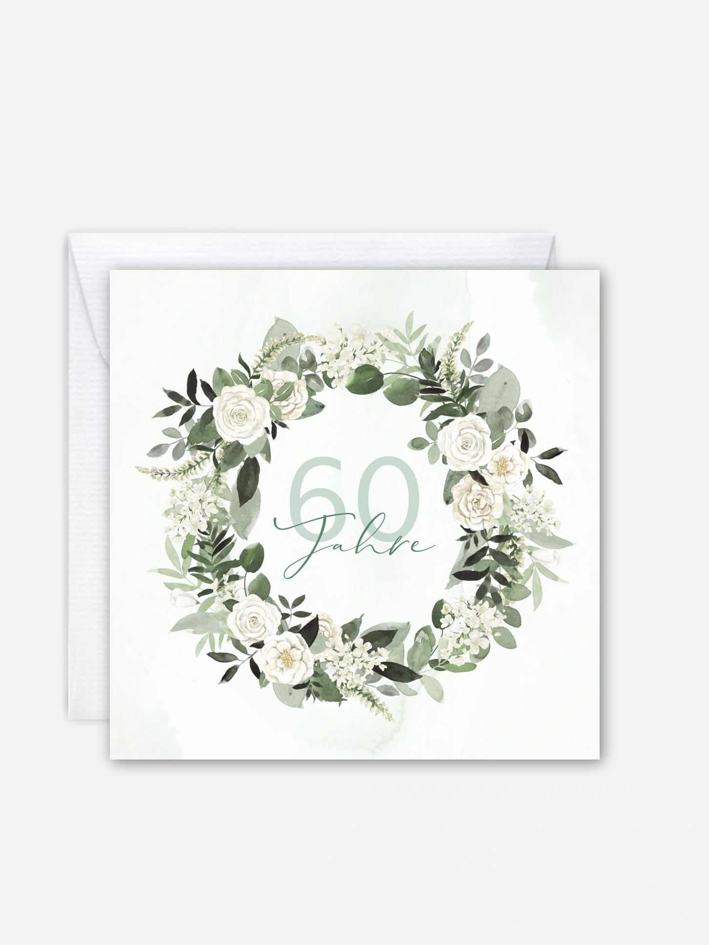 Einladung 60. Geburtstag Festive Mood