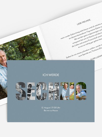 Einladung 60. Geburtstag Feier mit mir