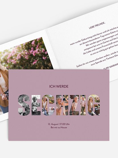 Einladung 60. Geburtstag Feier mit mir