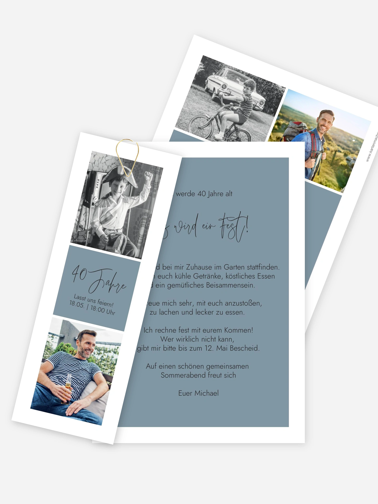 Einladung 40. Geburtstag Special Day