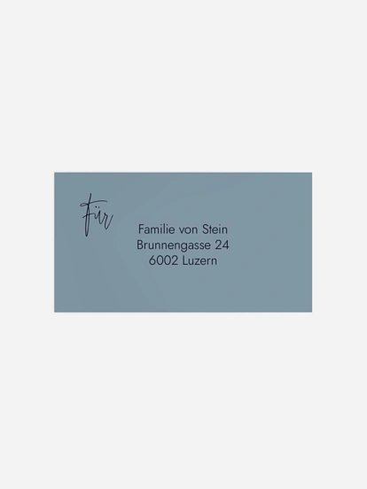 Empfängeraufkleber Geburtstag Special Day
