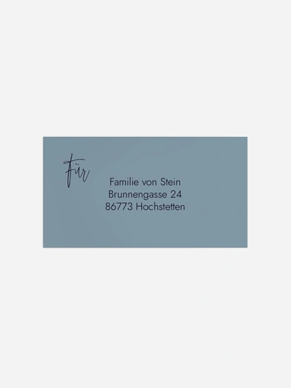 Empfängeraufkleber Geburtstag Special Day