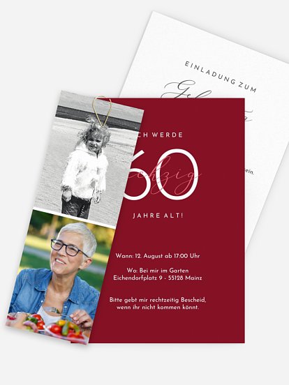 Einladung 60. Geburtstag Jung Geblieben