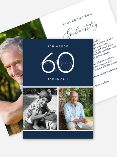 Einladung 60. Geburtstag Jung Geblieben