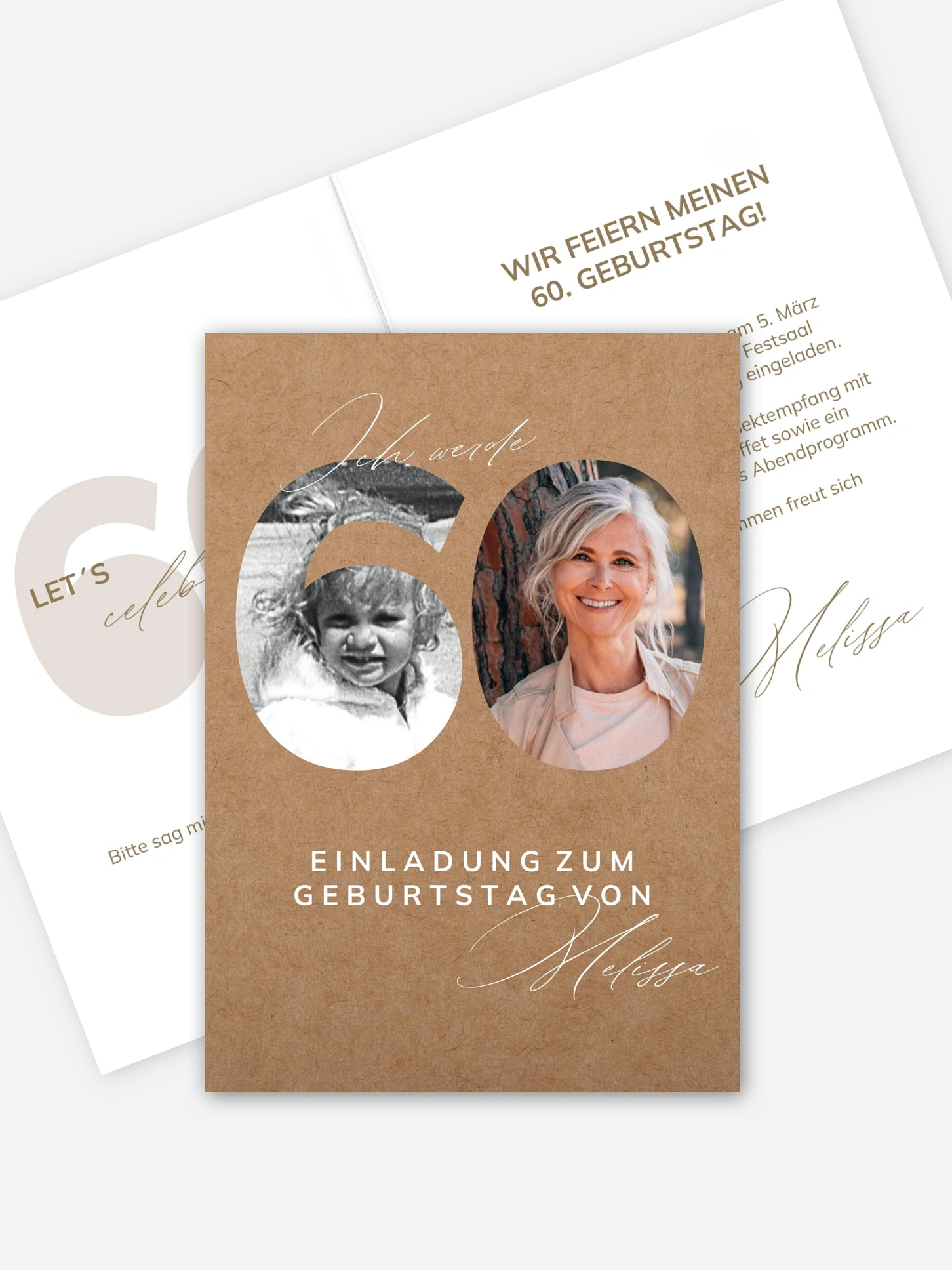 Einladung 60. Geburtstag My Style