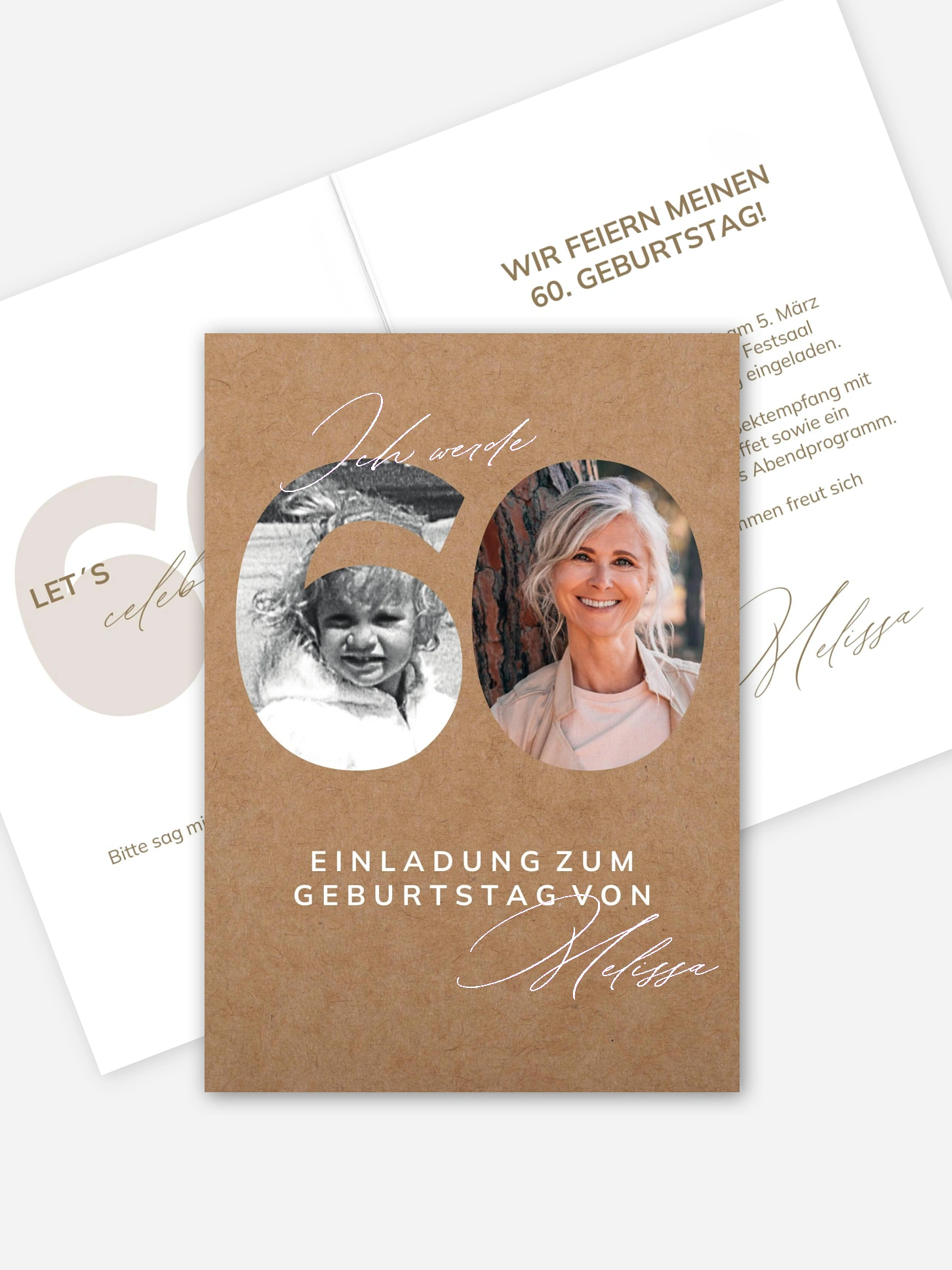 Einladung 60. Geburtstag My Style