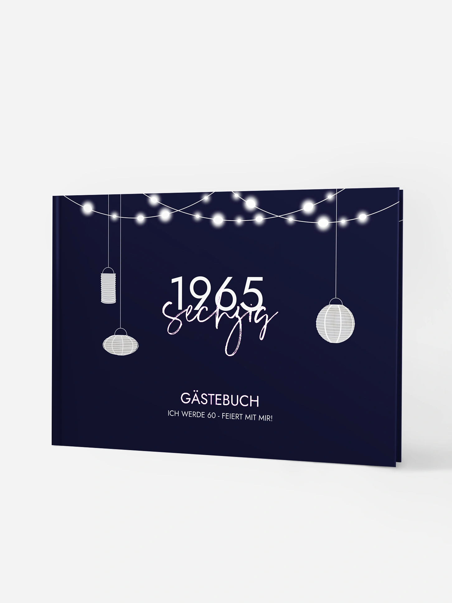 Gästebuch Geburtstag Lichtergarten