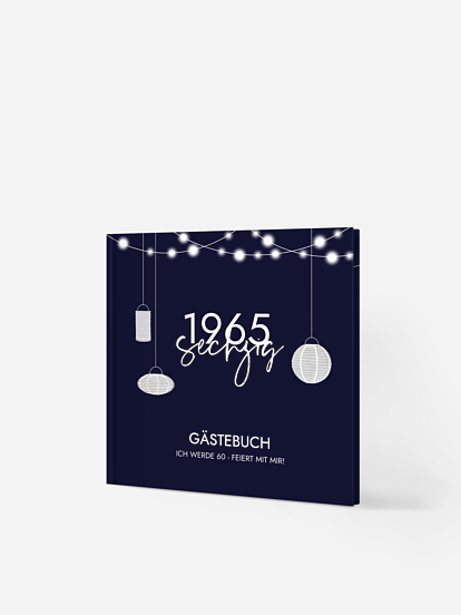 Gästebuch Geburtstag Lichtergarten