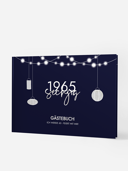 Gästebuch Geburtstag Lichtergarten