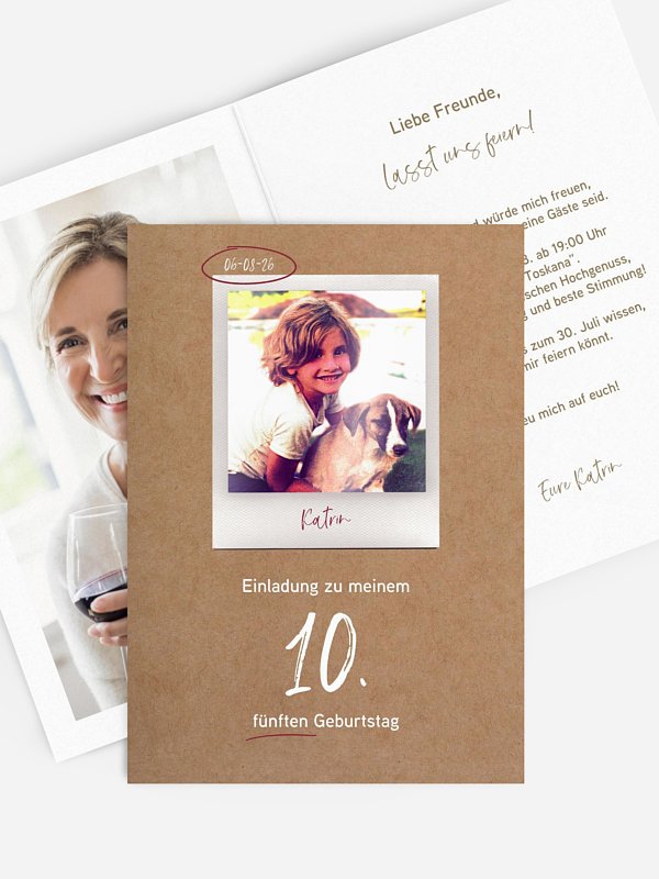 Einladung 50. Geburtstag Multipliziert