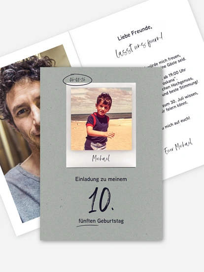 Einladung 50. Geburtstag Multipliziert