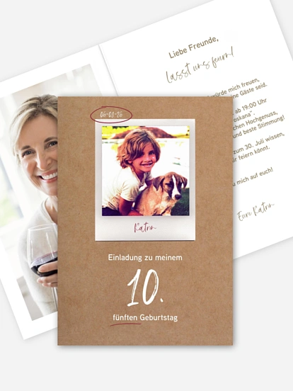 Einladung 50. Geburtstag Multipliziert