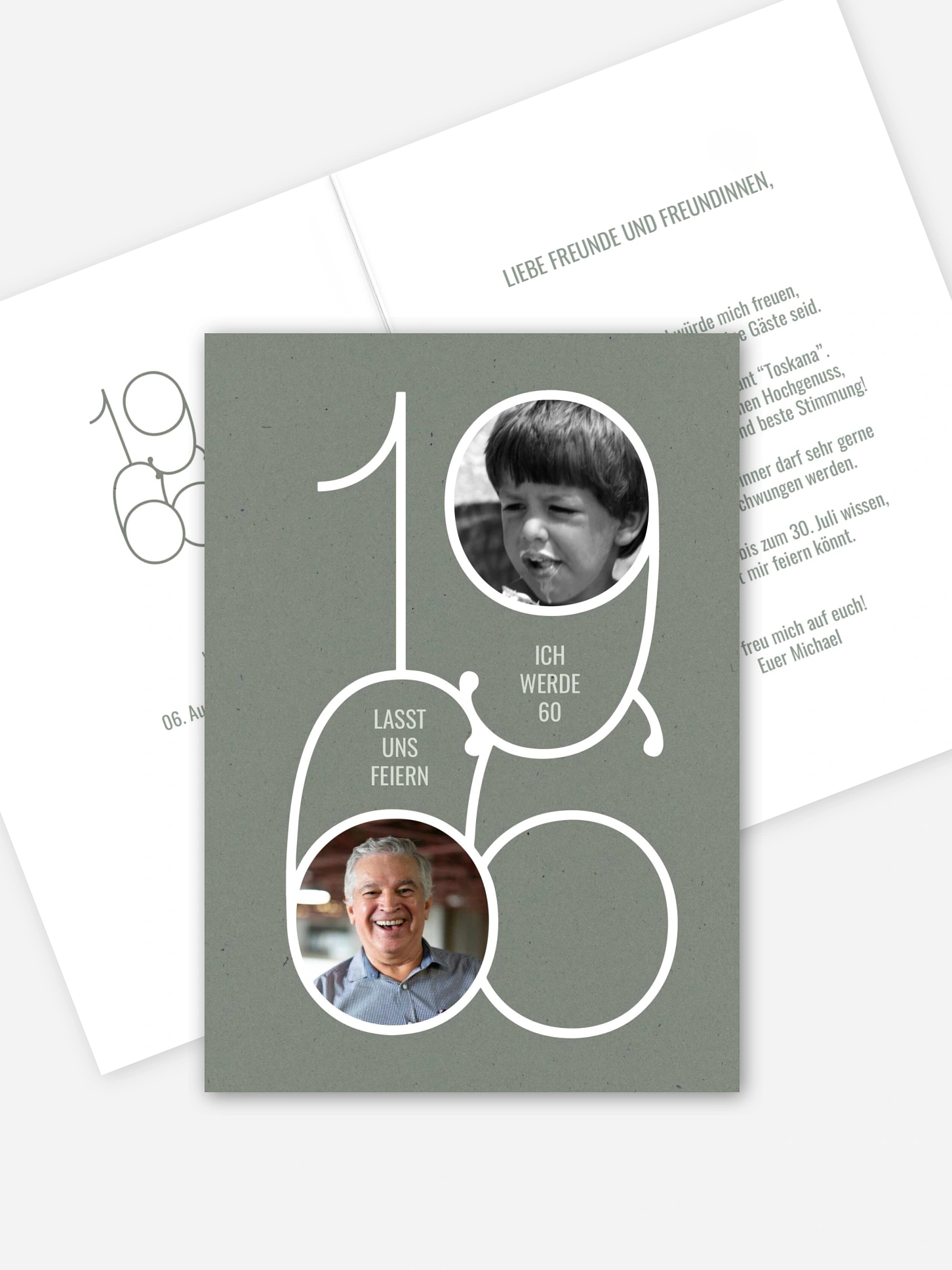 Einladung 60. Geburtstag Geburtsjahr