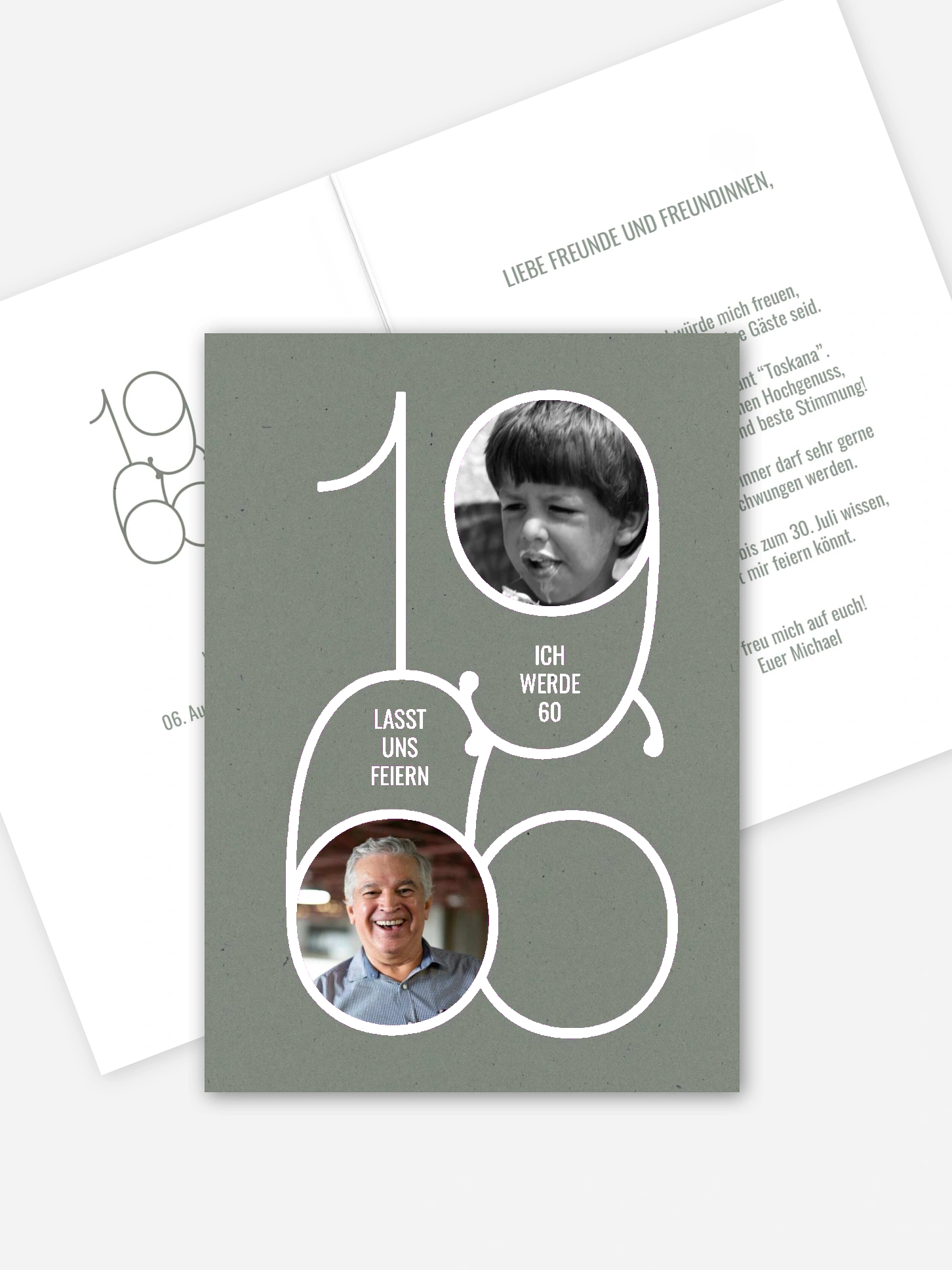 Einladung 60. Geburtstag Geburtsjahr