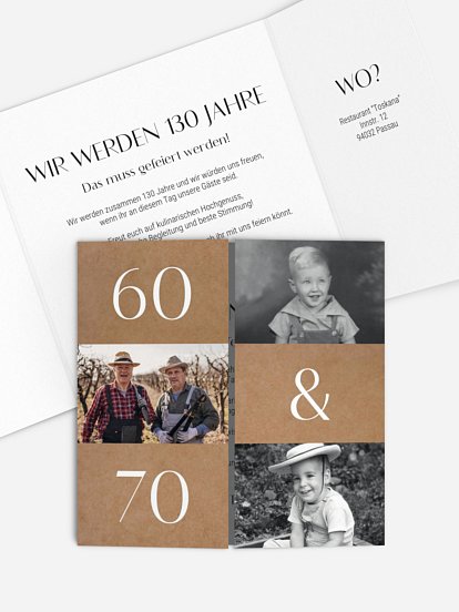 Geburtstagseinladung Gemeinsam Jubeln